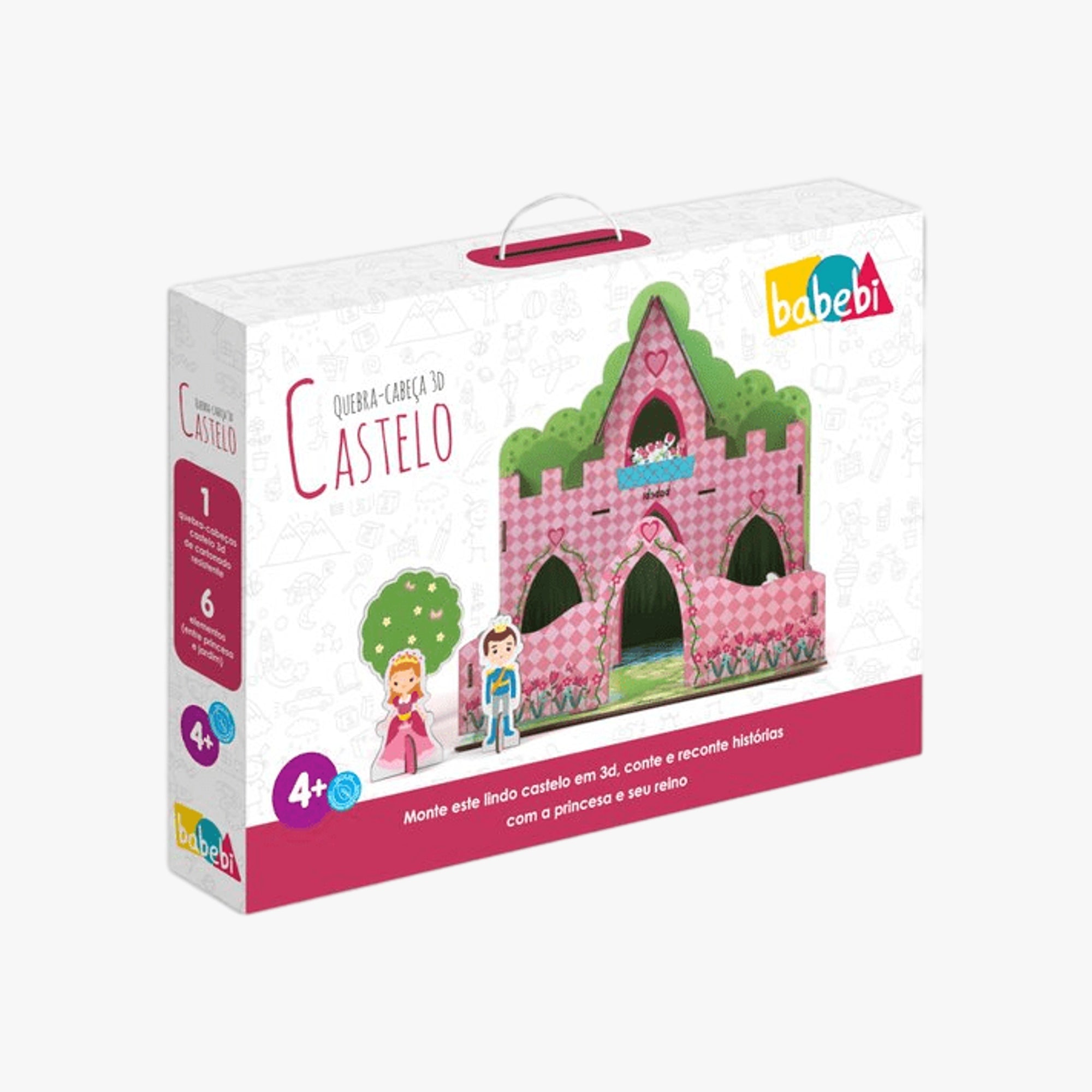 Quebra-Cabeça 3D Castelo