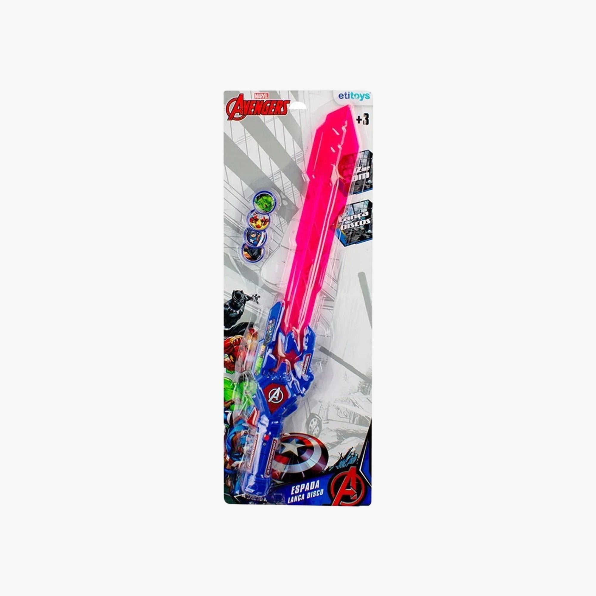 Espada Lança Disco Vingadores