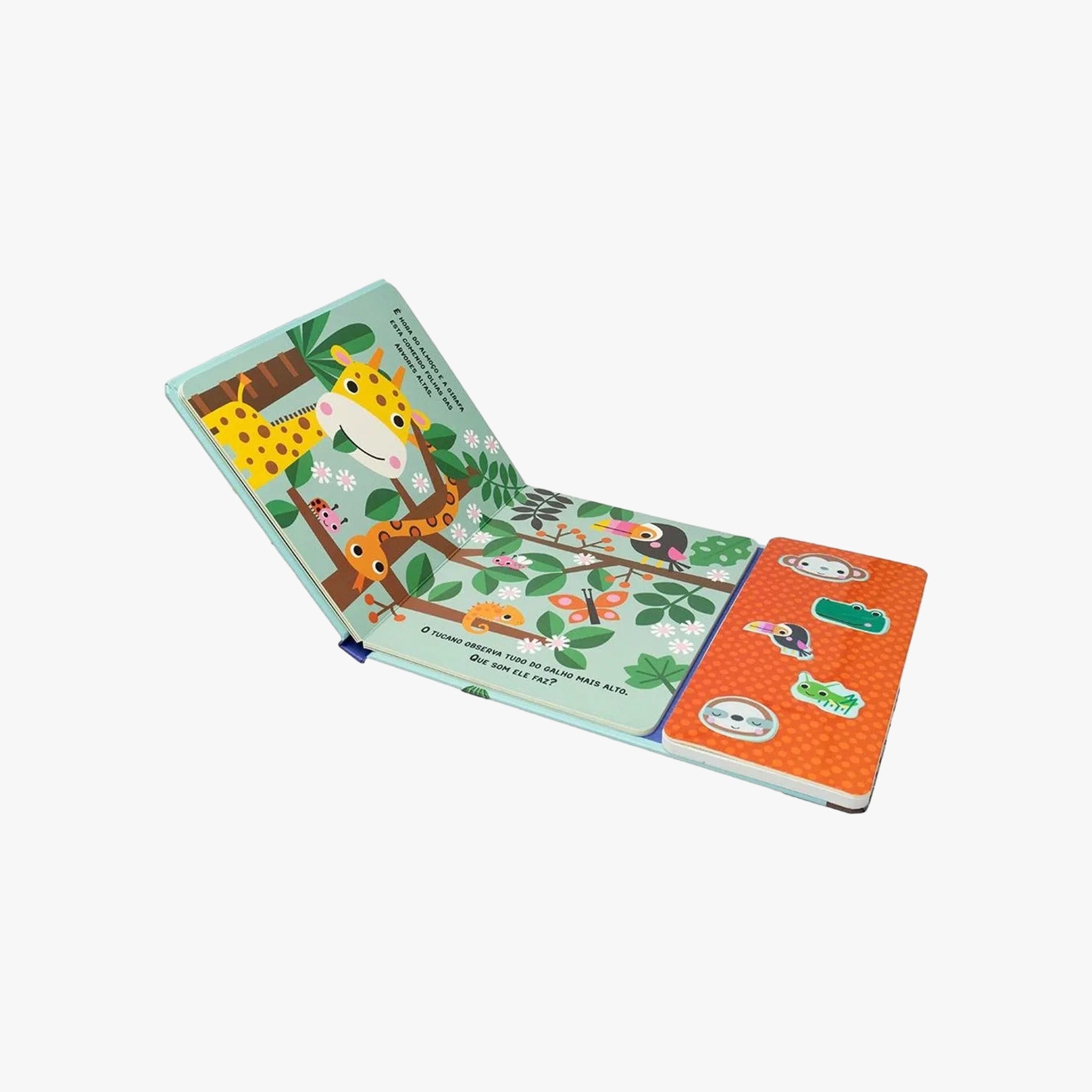 Livro Sonoro e Aventuras Selva