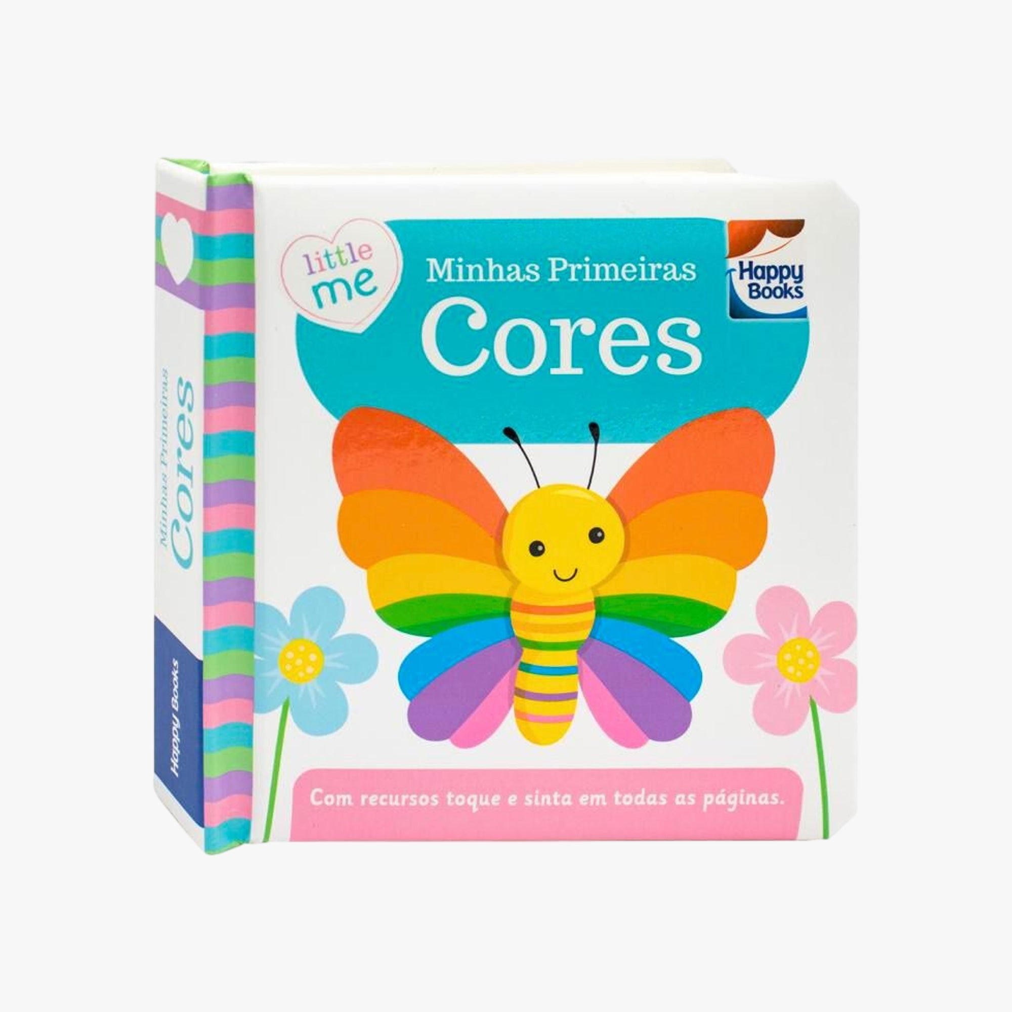 Mini Livro Toque e Sinta Minhas Primeiras Cores