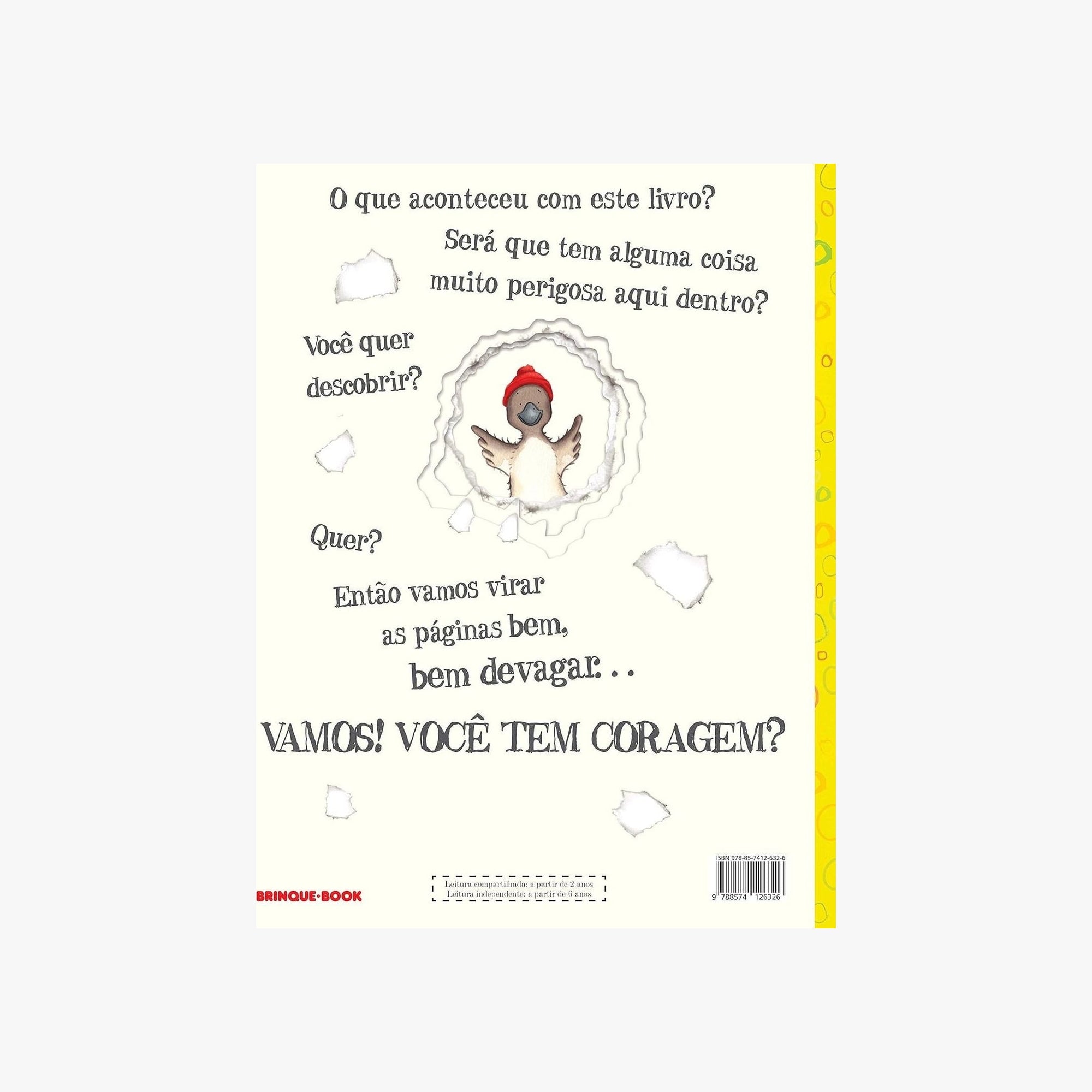 Livro Infantil - Abra Com Cuidado! Um Livro Mordido