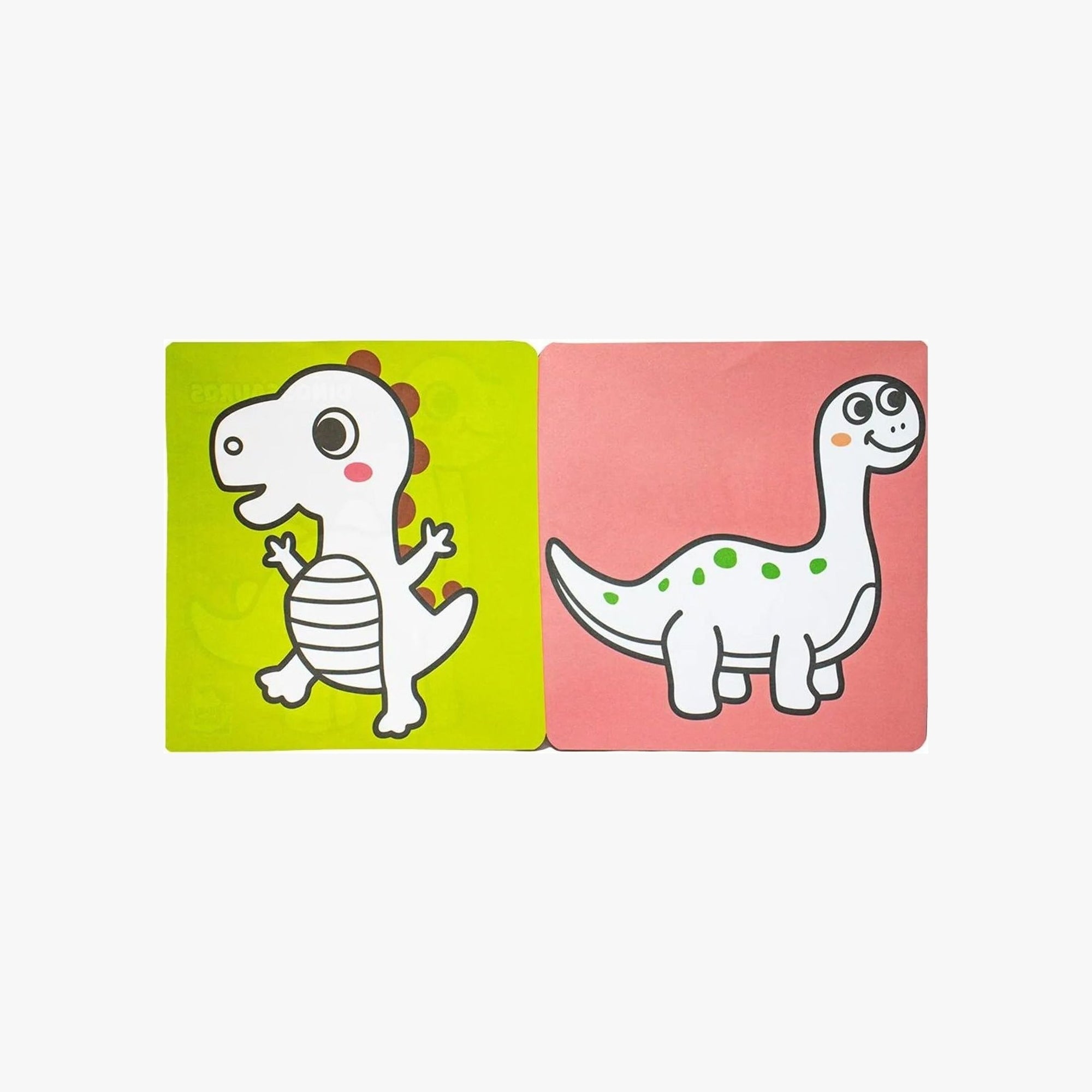 Livro-Sanfona Para Colorir Dinossauros