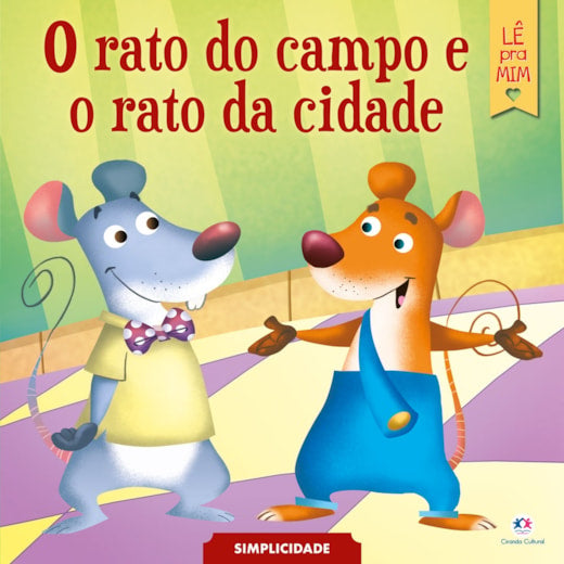Livro O rato do campo e o rato da cidade