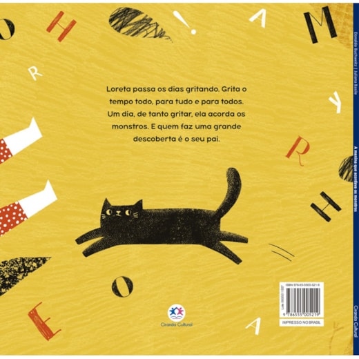 Livro A Menina que Acordava os Monstros