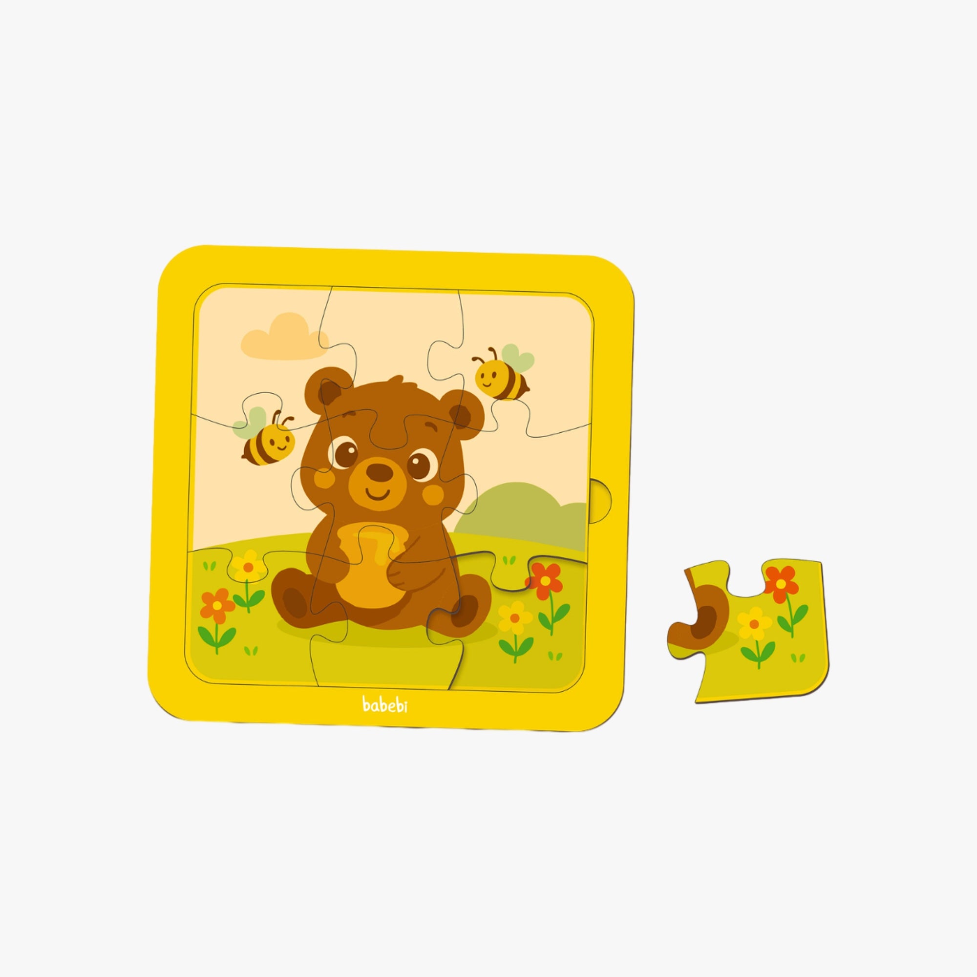 Quebra-Cabeça Infantil Urso