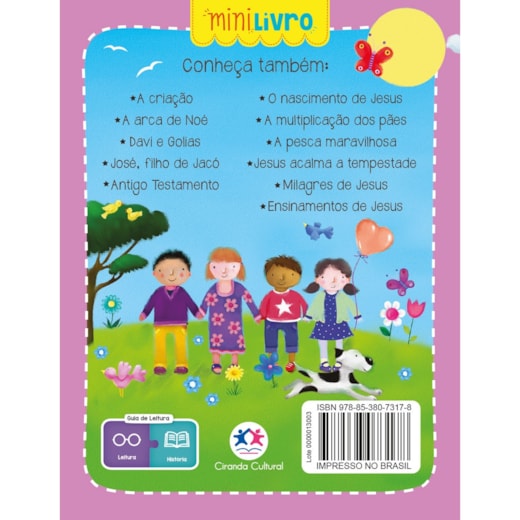 Livro Minilivro Histórias da Bíblia - Pequenas orações