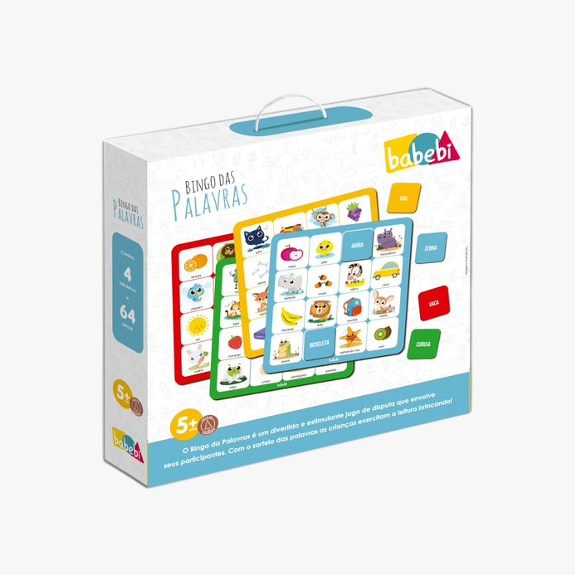 Jogo Educativo Bingo das Palavras