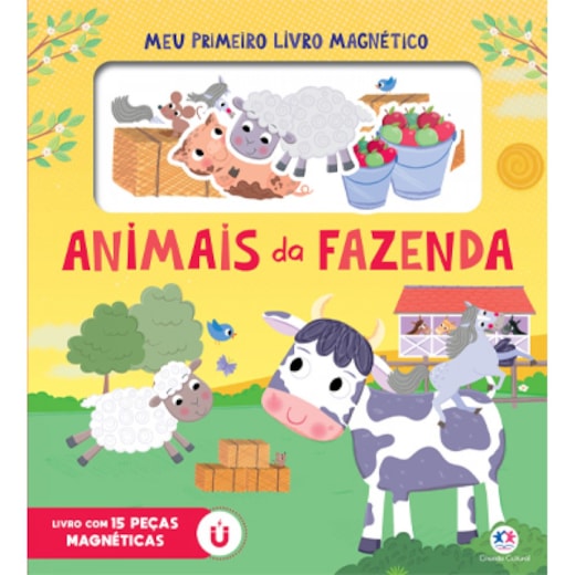 Livro Magnético Animais da Fazenda