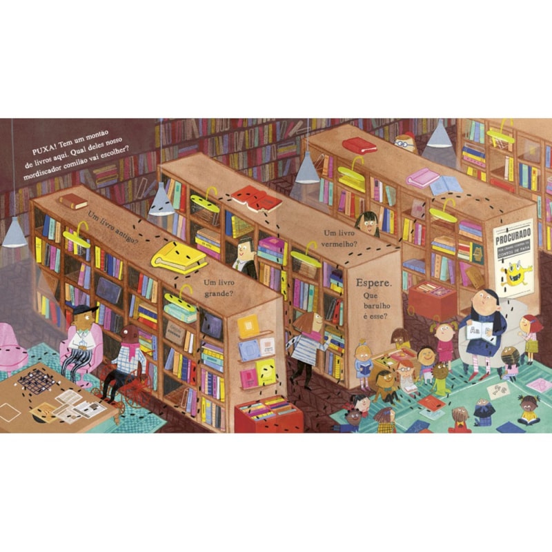 Livro Mordisco: Novas Aventuras do Comilão - Emma Yarlett