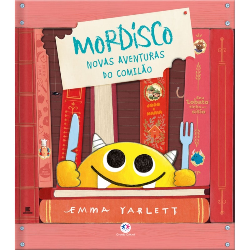 Livro Mordisco: Novas Aventuras do Comilão - Emma Yarlett