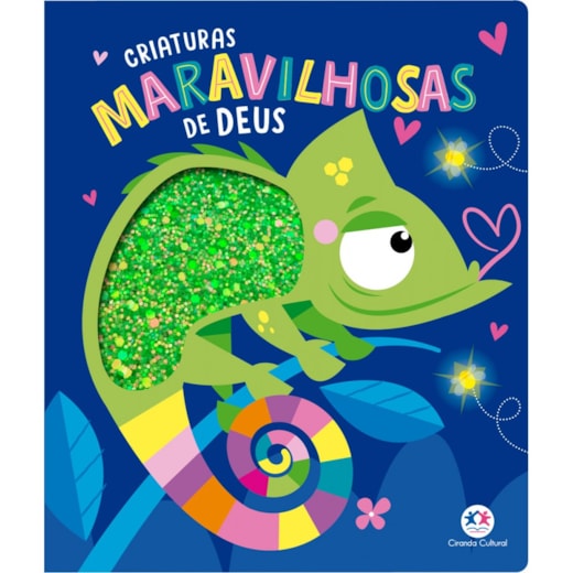 Livro Toque e sinta Criaturas Maravilhosas de Deus