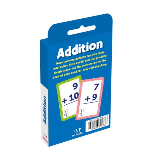 Livro Apoio Escolar Flash Cards - Addition
