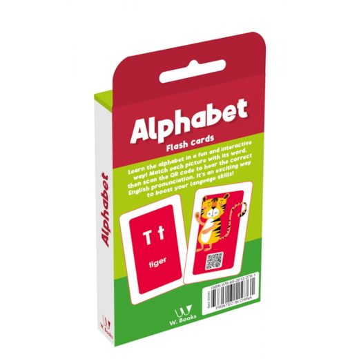 Livro Apoio Escolar Flash Cards - Alphabet