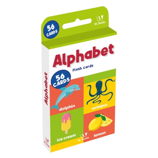 Livro Apoio Escolar Flash Cards - Alphabet