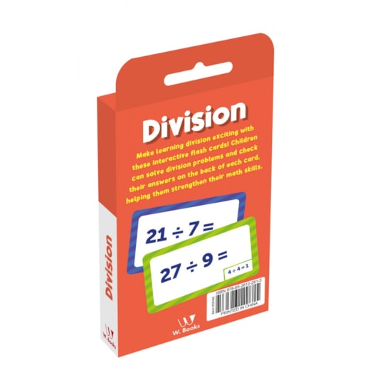 Livro Apoio Escolar Flash Cards - Division