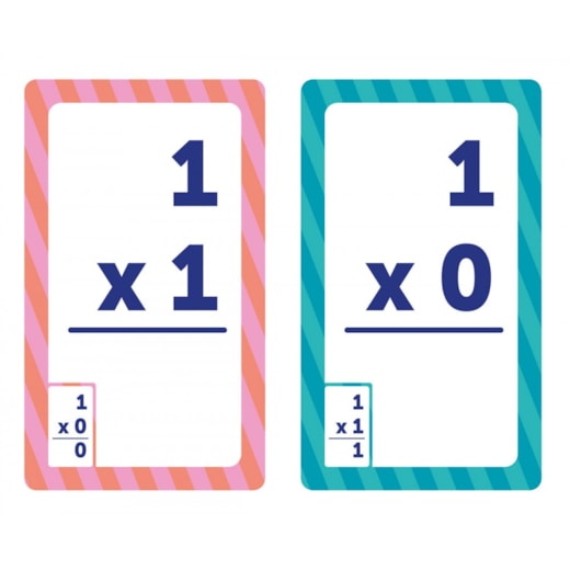 Livro Apoio Escolar Flash Cards - Multiplication