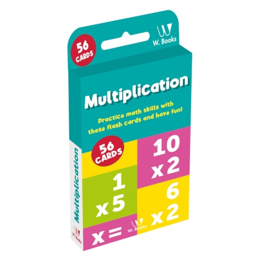Livro Apoio Escolar Flash Cards - Multiplication