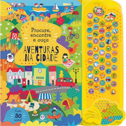 Livro Sonoro Aventuras na Cidade