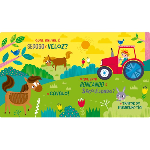 Livro Sonoro Animais da Fazenda