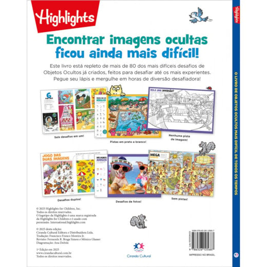 Livro de Objetos Ocultos Mais Difícil de Todos os Tempos