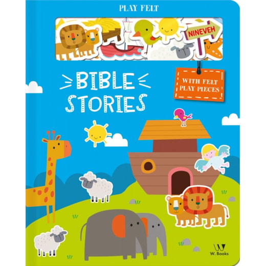 Livro Bible Stories - With felt play pieces