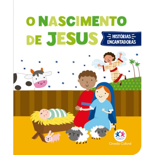 Livro Almofadado Pequeno - O nascimento de Jesus