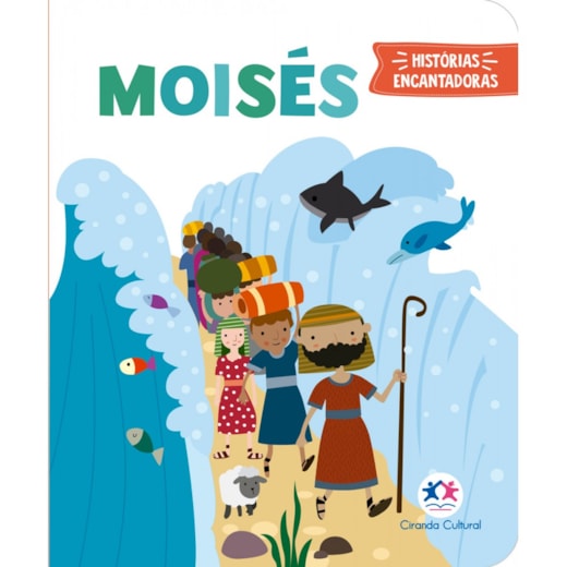 Livro Almofadado Pequeno - Moisés