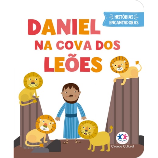 Livro Almofadado Pequeno - Daniel na Cova dos Leões