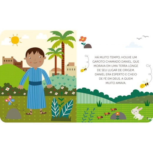 Livro Almofadado Pequeno - Daniel na Cova dos Leões