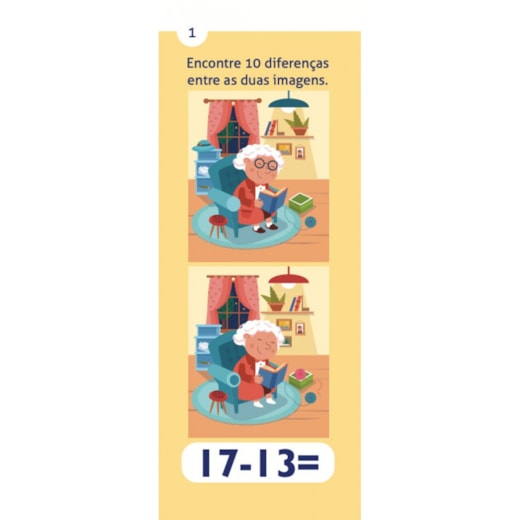 Livro Apoio Escolar Flash Cards - Subtração