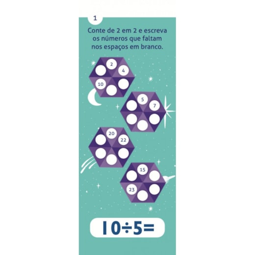Livro Apoio Escolar Flash Cards - Divisão