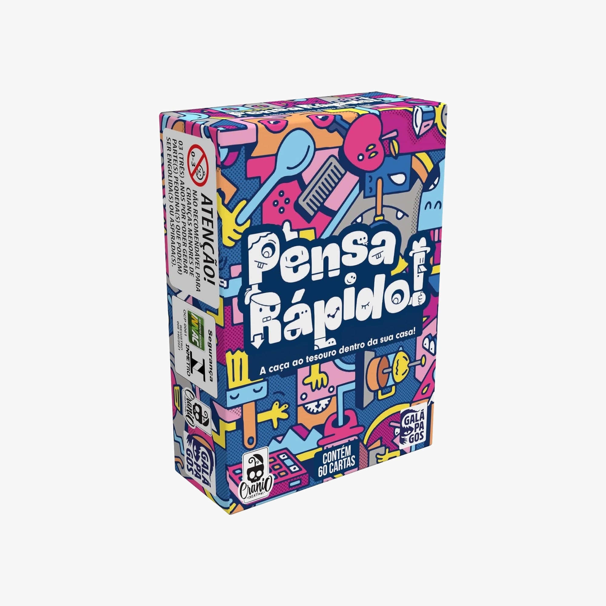 Jogo de Cartas Pensa Rápido - Galápagos