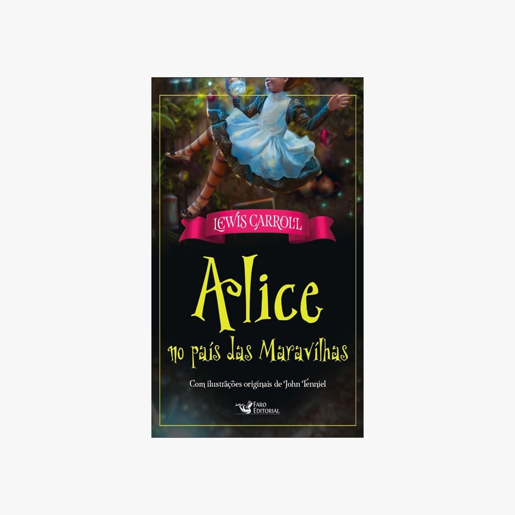 Livro Alice no País das Maravilhas Ilustração de John Tenniel