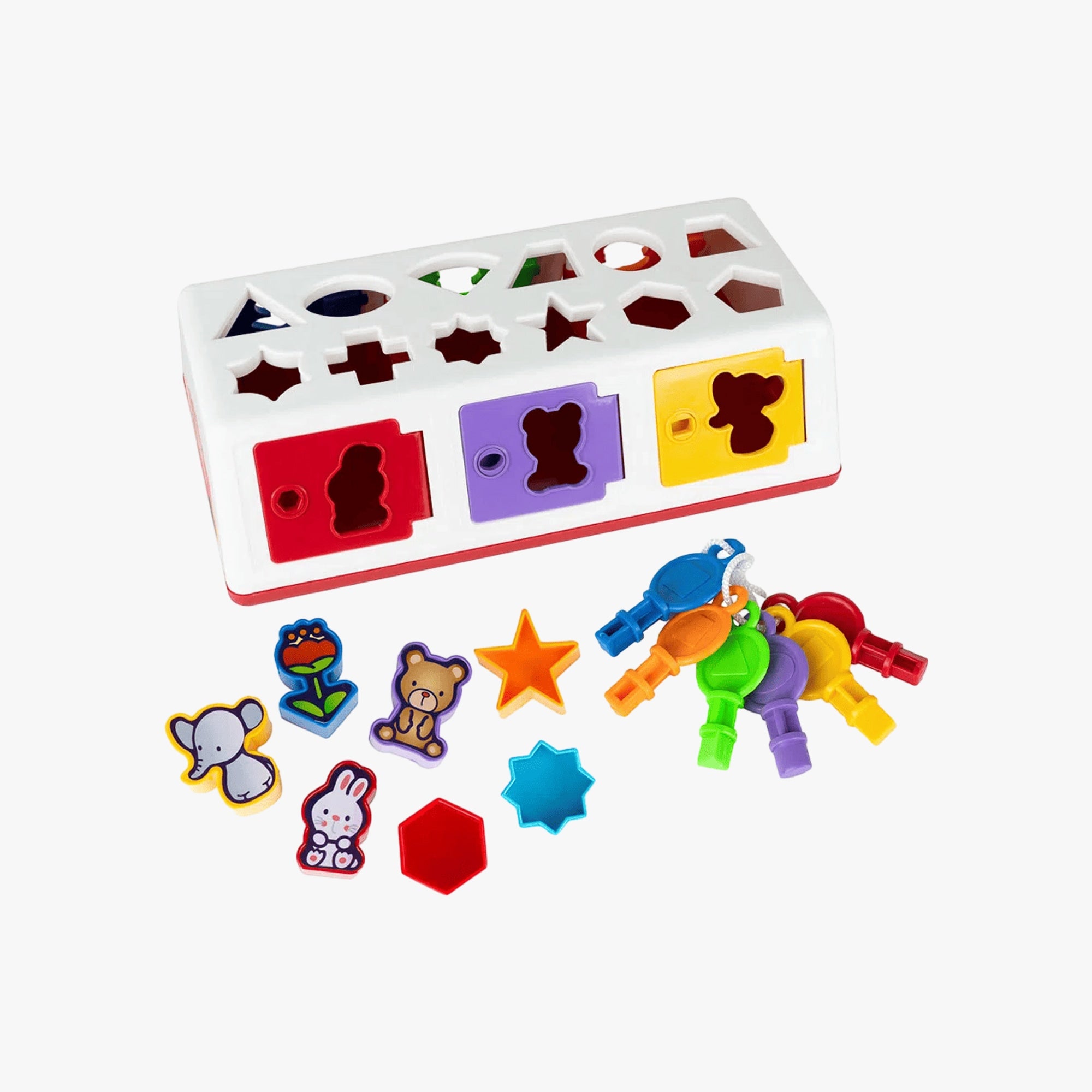 Brinquedo Educativo Caixa Encaixa Baby