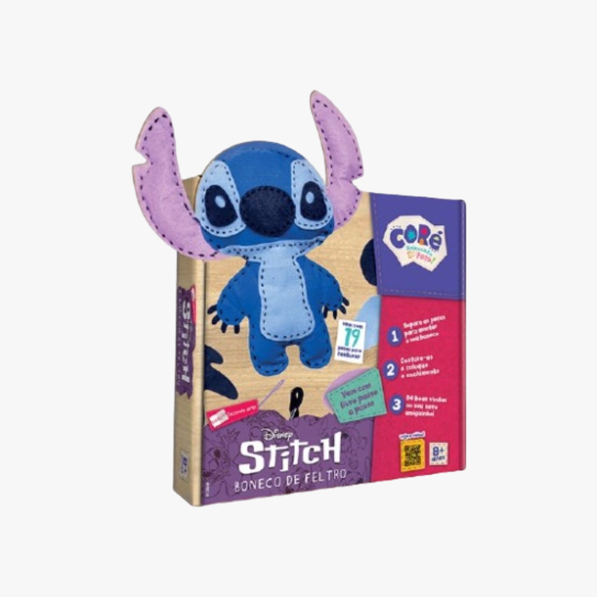 Kit Boneco de Feltro Stitch
