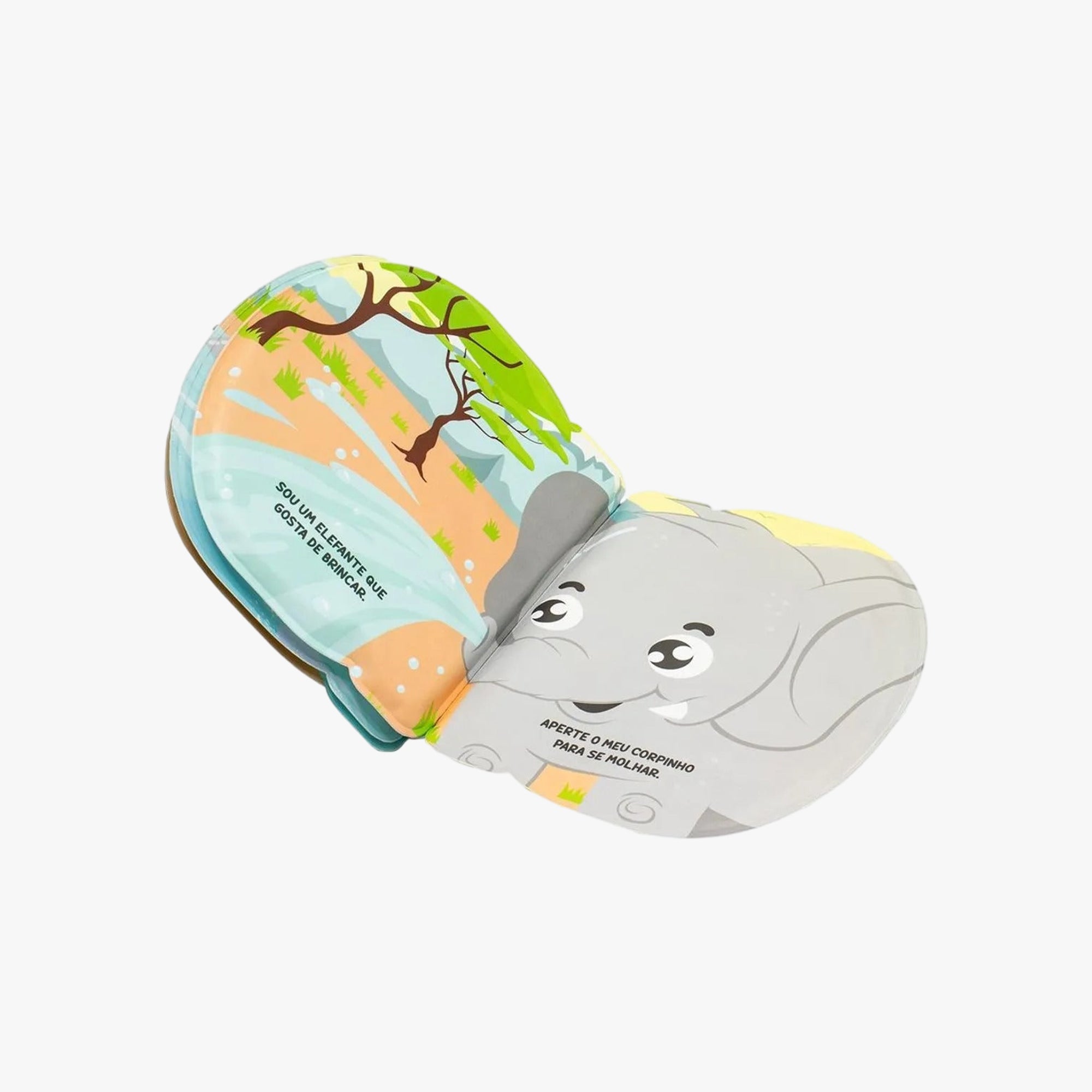 Livro de Banho para Bebê - Bolhas Divertidas Elefante