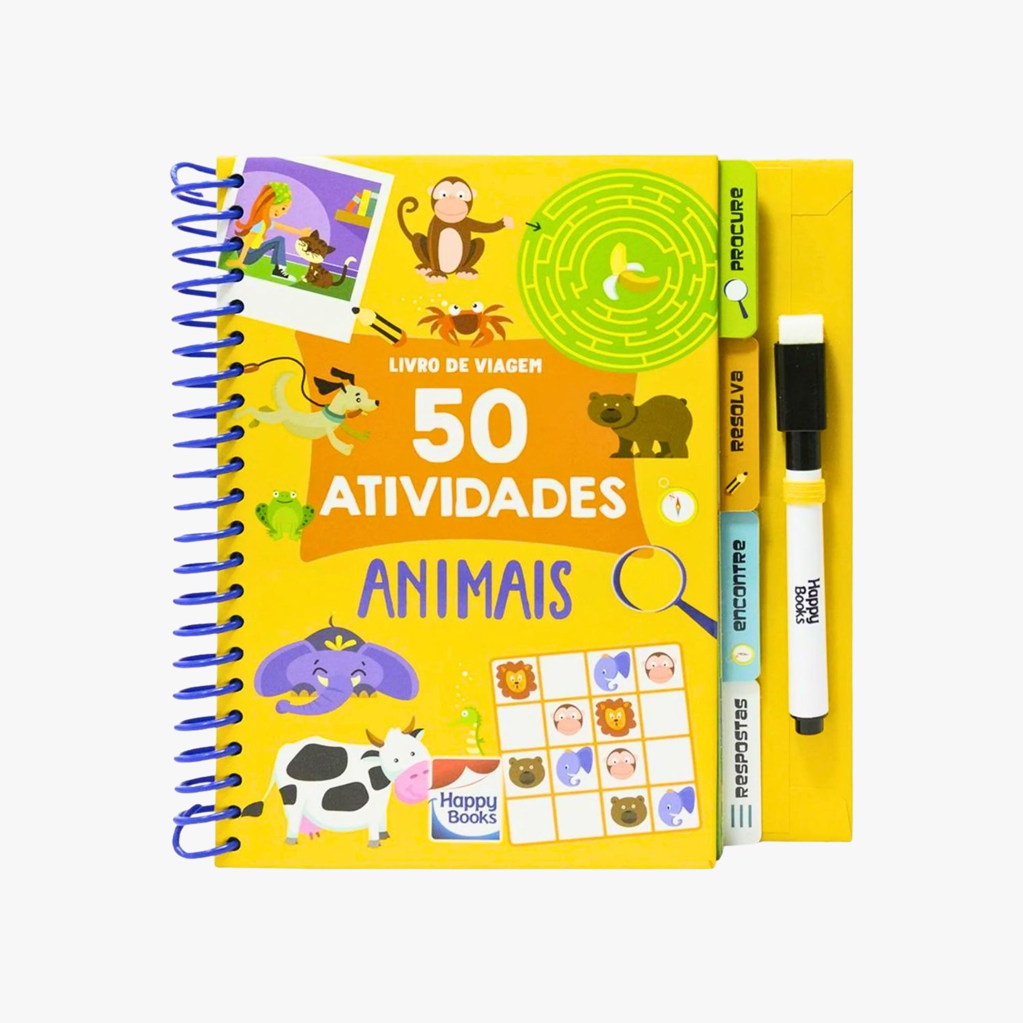Livro de Atividade Viagem - Animais