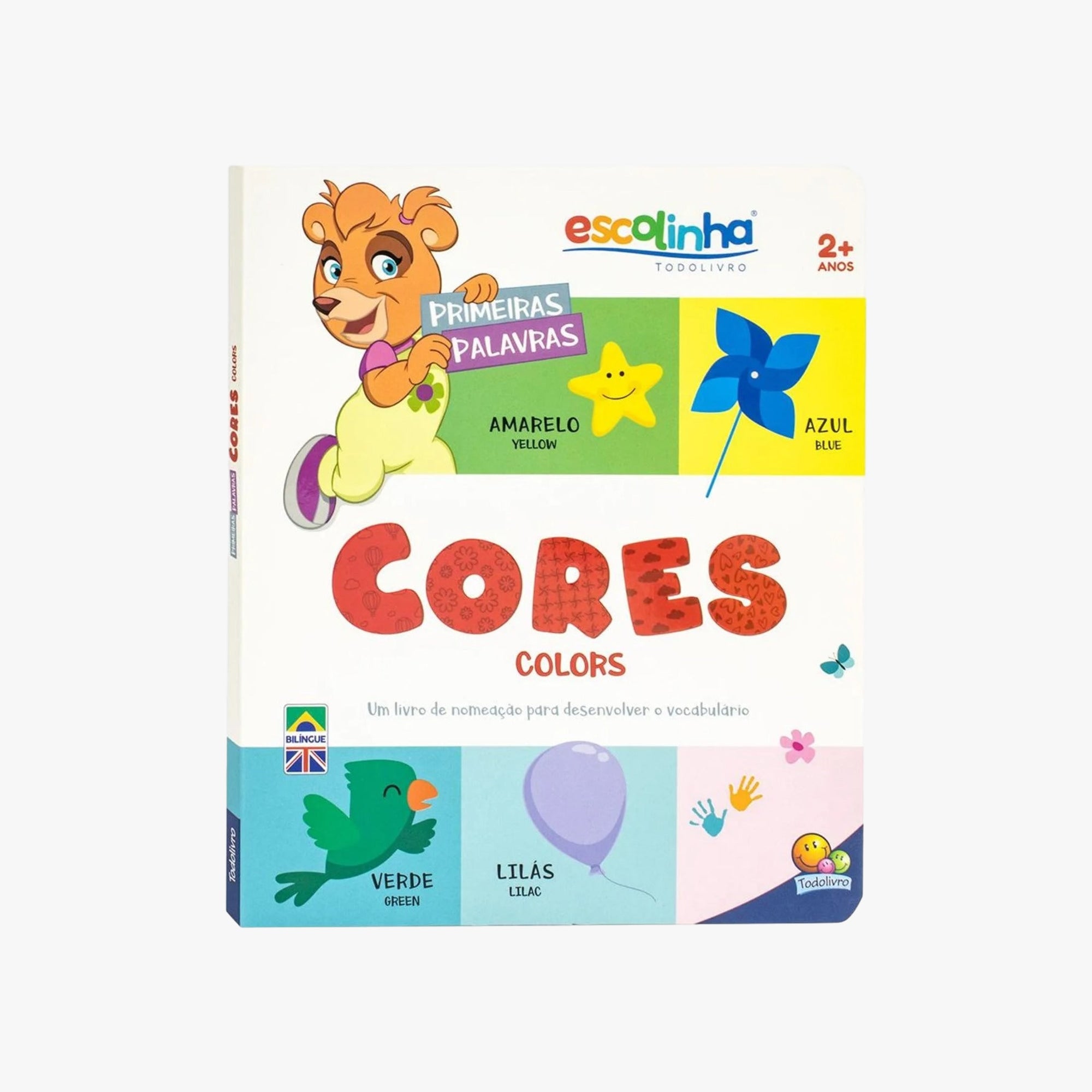 Livro Escolinha Primeiras Palavras: Cores