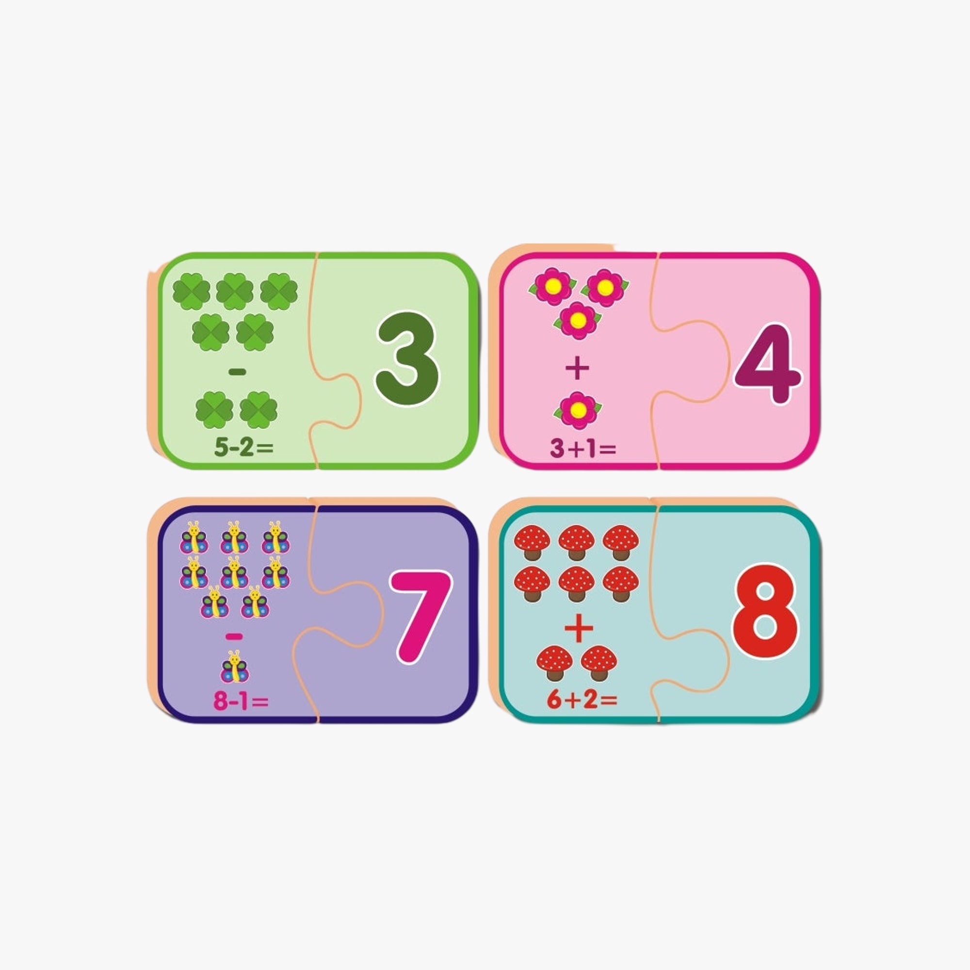 Quebra-Cabeça Educativo Descobrindo a Matemática