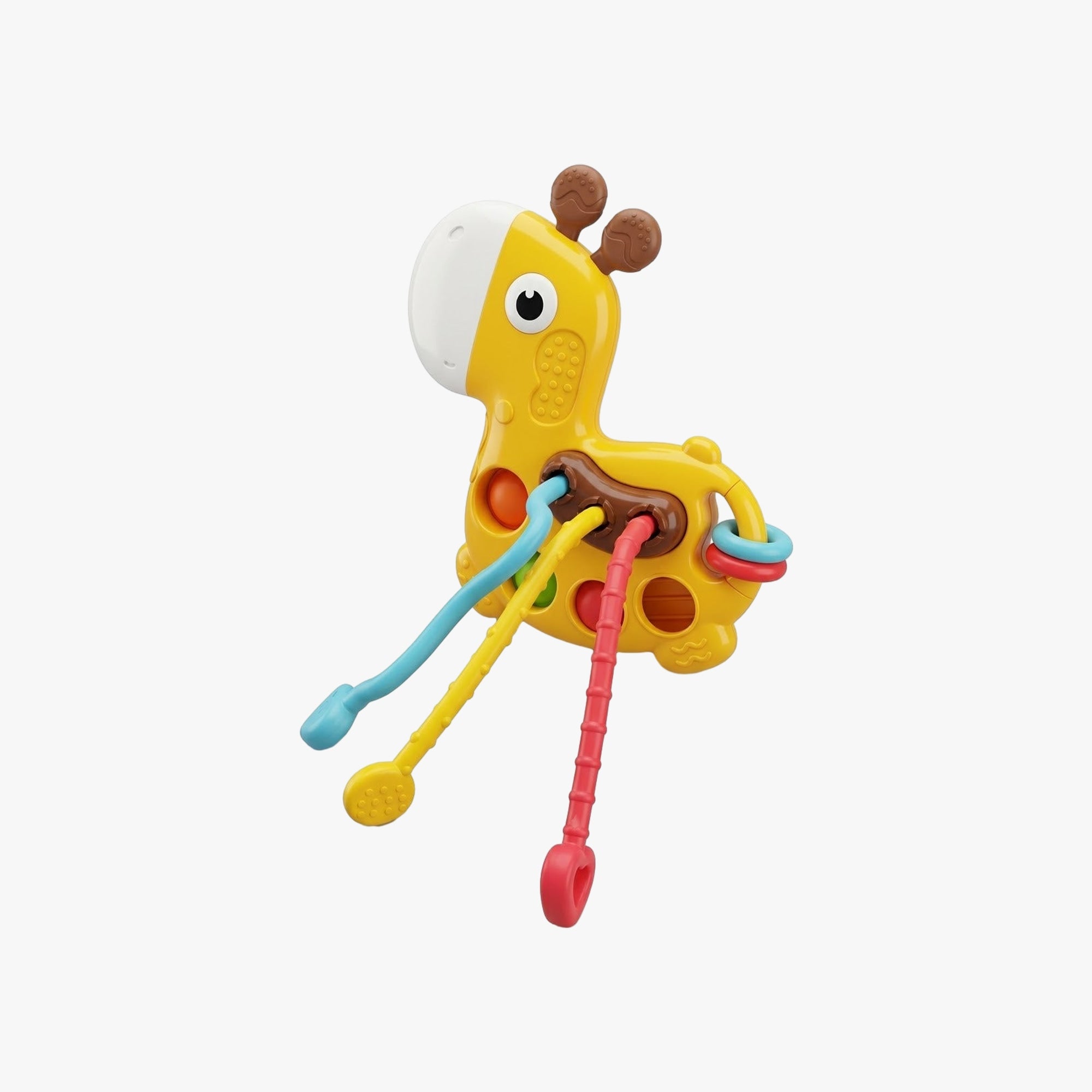Brinquedo Sensorial Mordedor Girafa