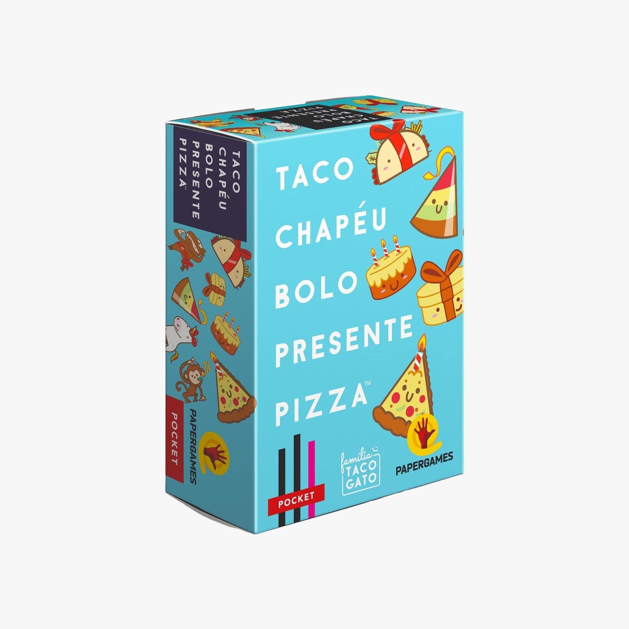 Jogo Taco Chapéu Bolo Presente Pizza