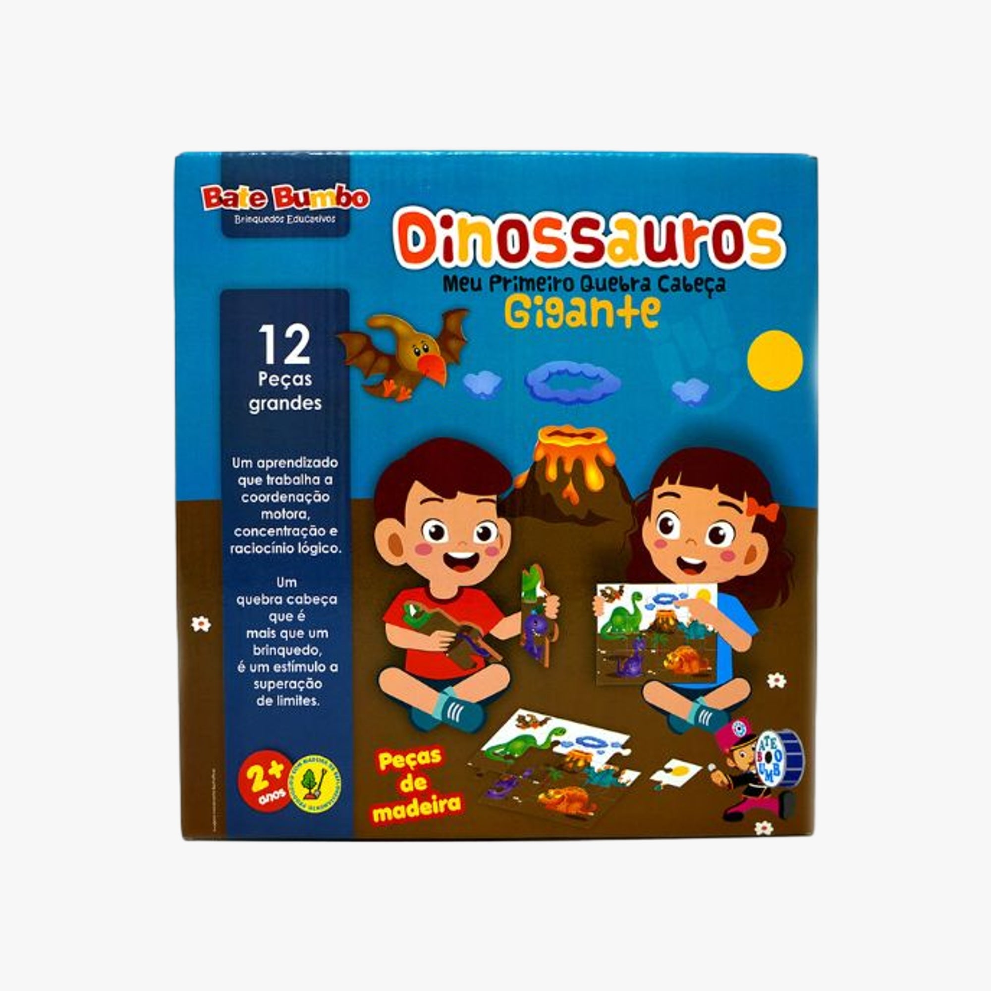 Quebra-Cabeça Infantil Dinossauro