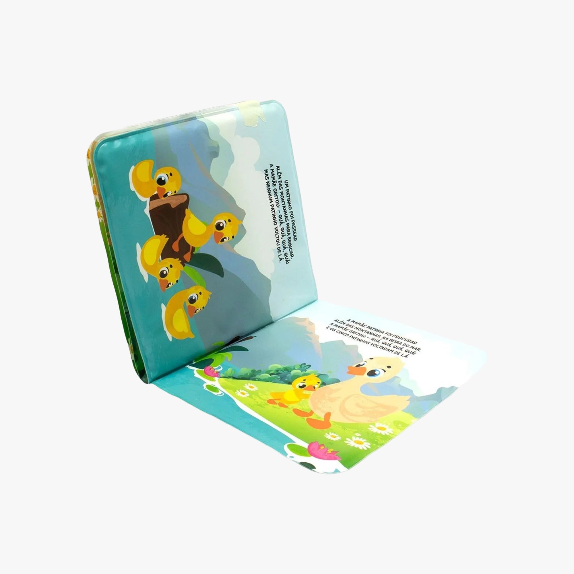 Livro Cantigas com Dedoches no Banho: Cinco Patinhos