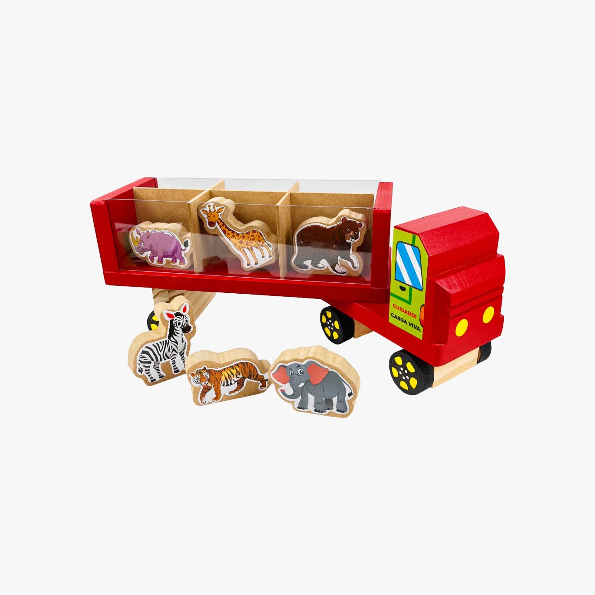 Brinquedo Caminhão Zoo Express
