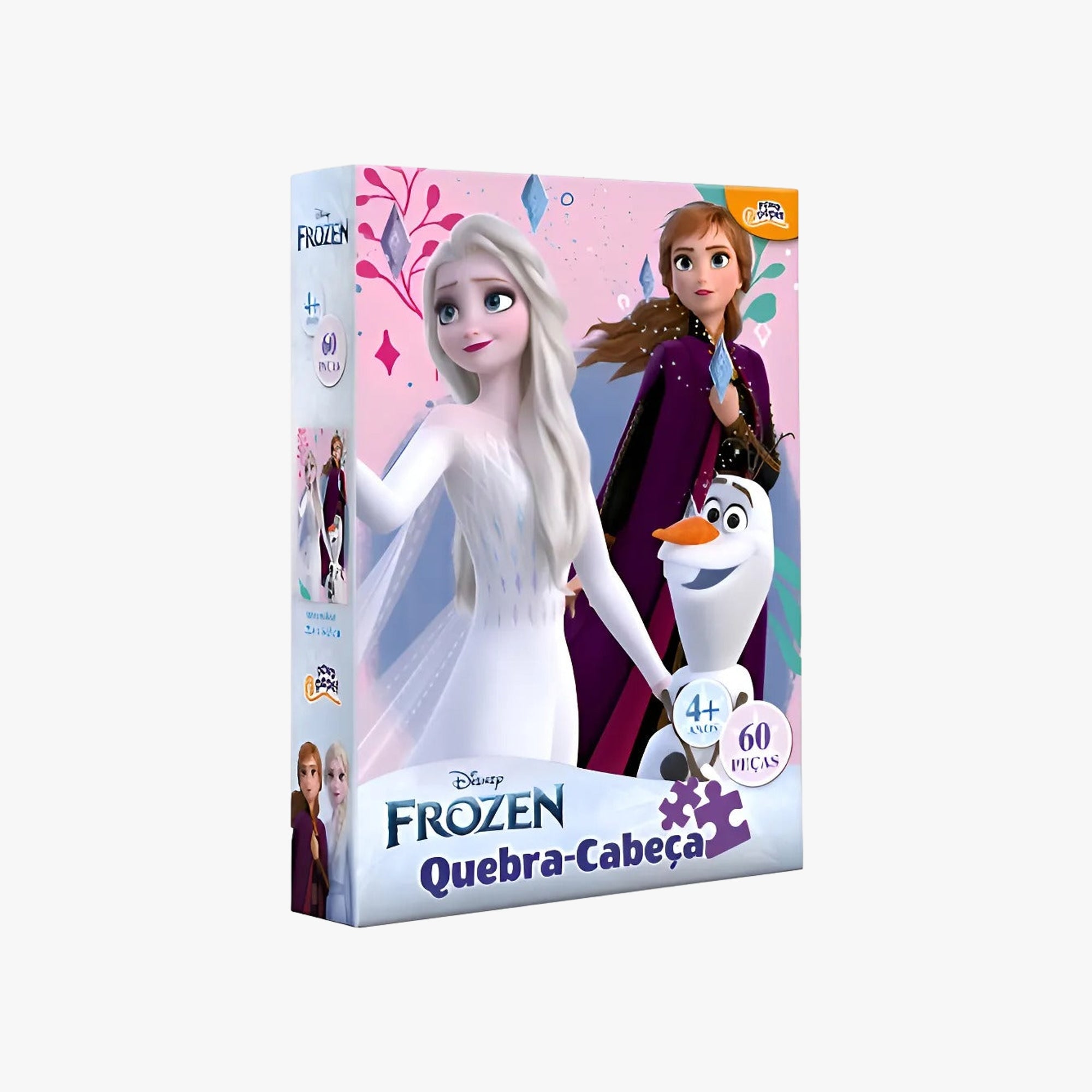Quebra-Cabeça Infantil Frozen 60 Peças
