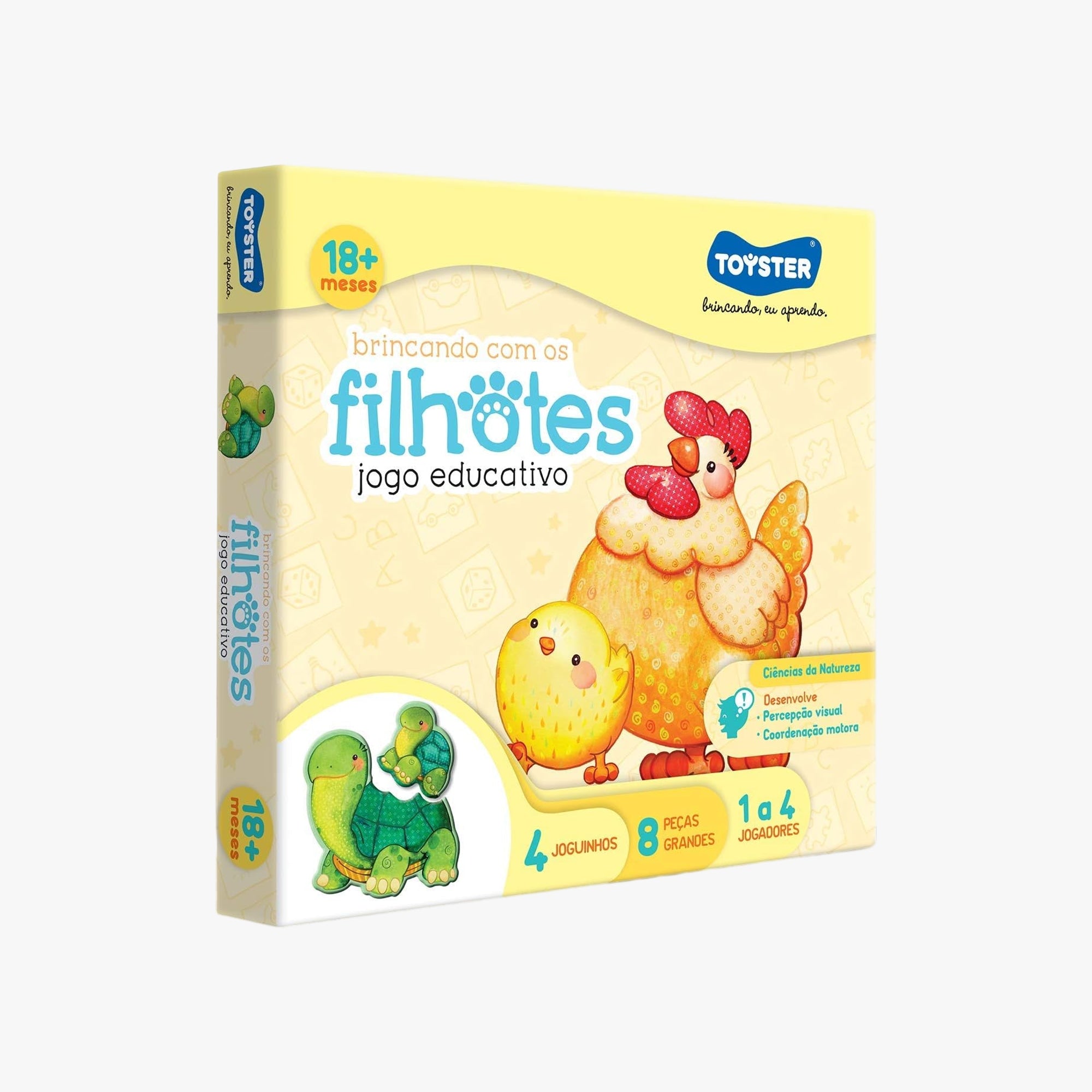 Jogo Educativo Brincando Com os Filhotes