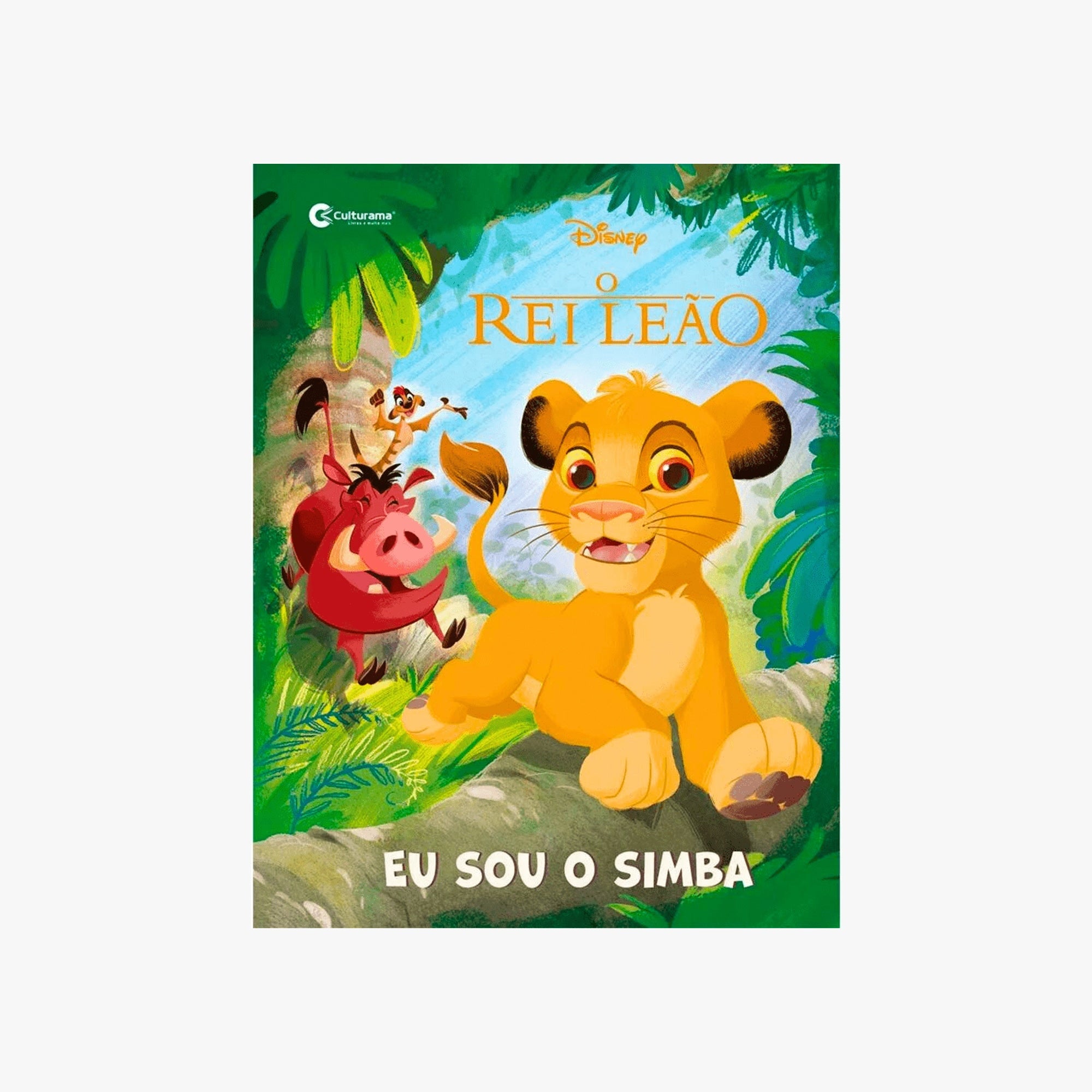 Livro Infantl Rei Leão Eu Sou O Simba