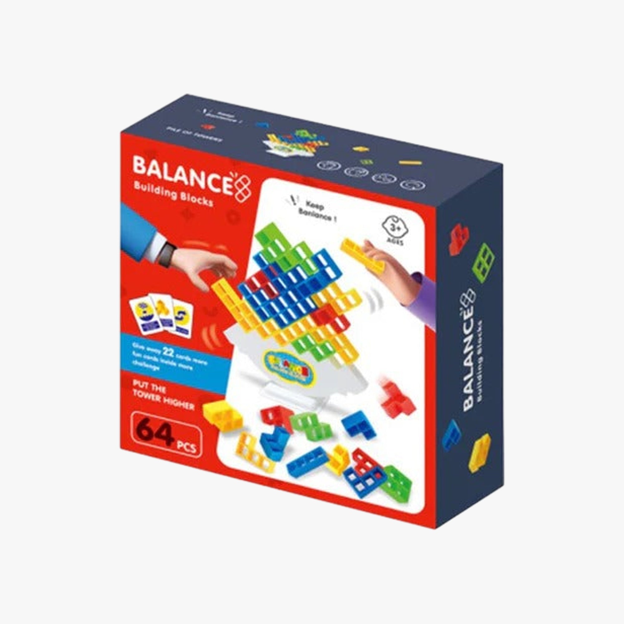 Brinquedo Blocos de Montar Equilíbrio