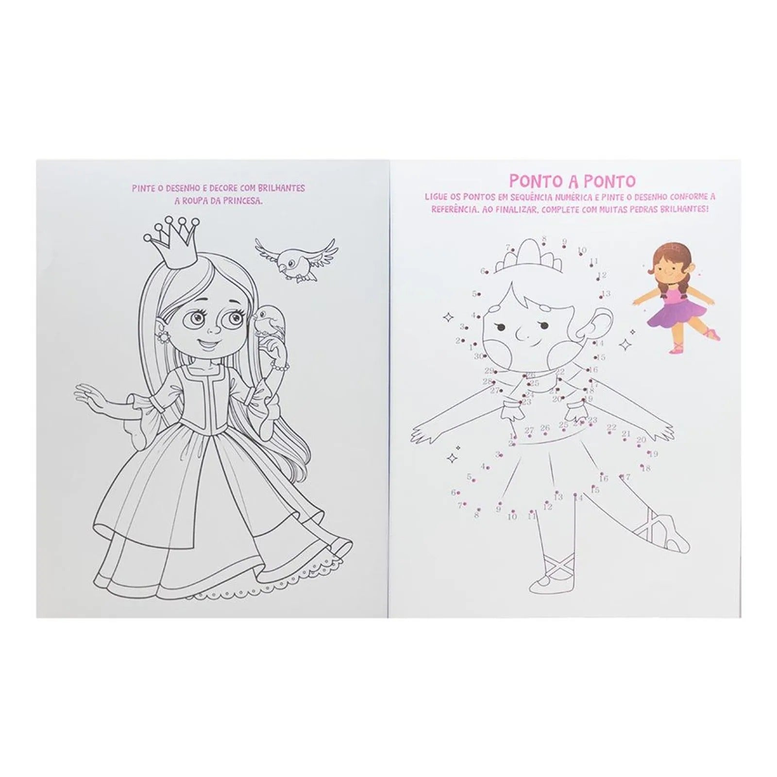 Meu livro brilhante princesa
