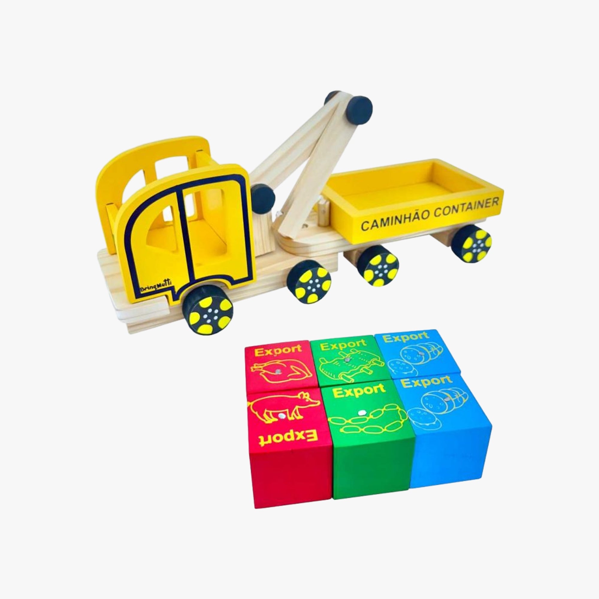 Brinquedo Caminhão Container